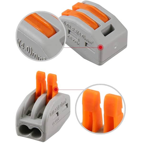 WireConnector, dwupinowy złącze przewodowe (20 szt.) - Image 9