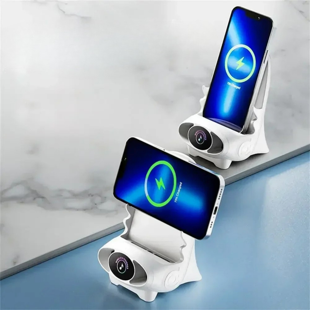 WirelessCharger, bezprzewodowa szybka ładowarka i uchwyt na telefon w jednym - Image 7