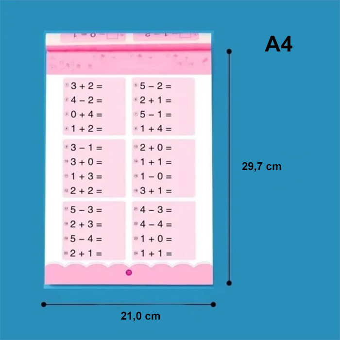WorkBookMath, podręcznik do dodawania i odejmowania do 100 - Image 2